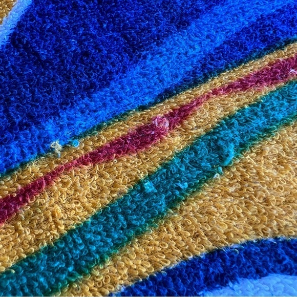 Vintage Los Angeles Dodgers LA MLB Promotional Beach Towel Viva Los Dodgers - Picture 8 of 10